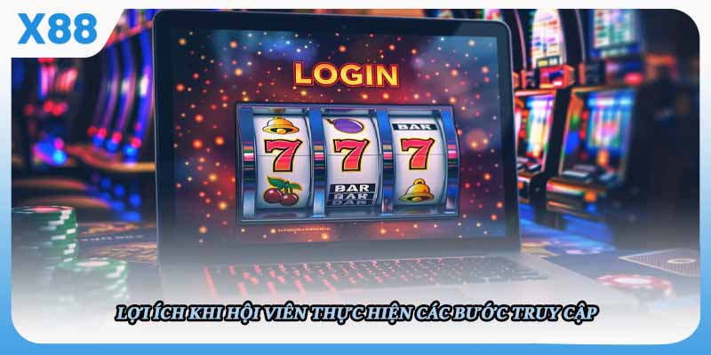 Lợi ích khi hội viên thực hiện các bước truy cập