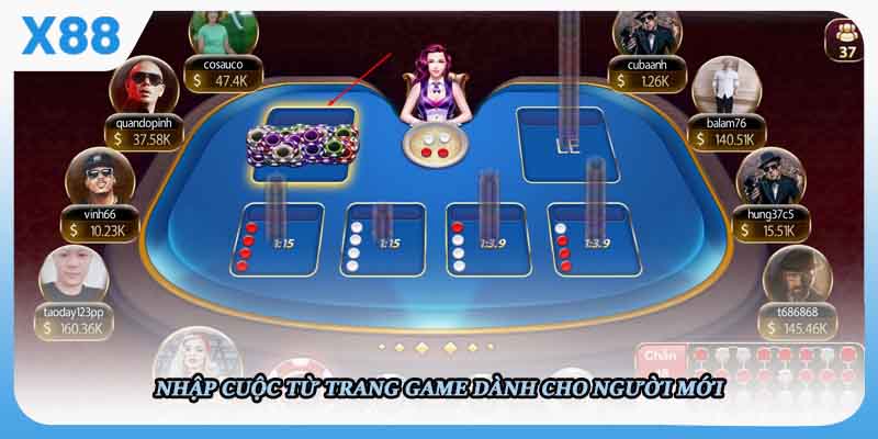 Nhập cuộc từ trang game dành cho người mới